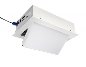 電動翻轉(zhuǎn)嵌入式LED會議室燈光LJS-DF150T